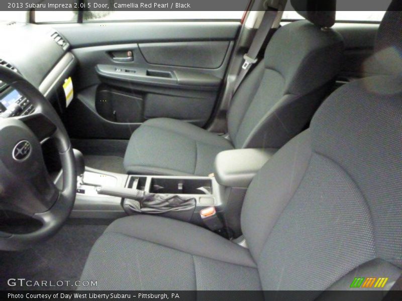 Camellia Red Pearl / Black 2013 Subaru Impreza 2.0i 5 Door