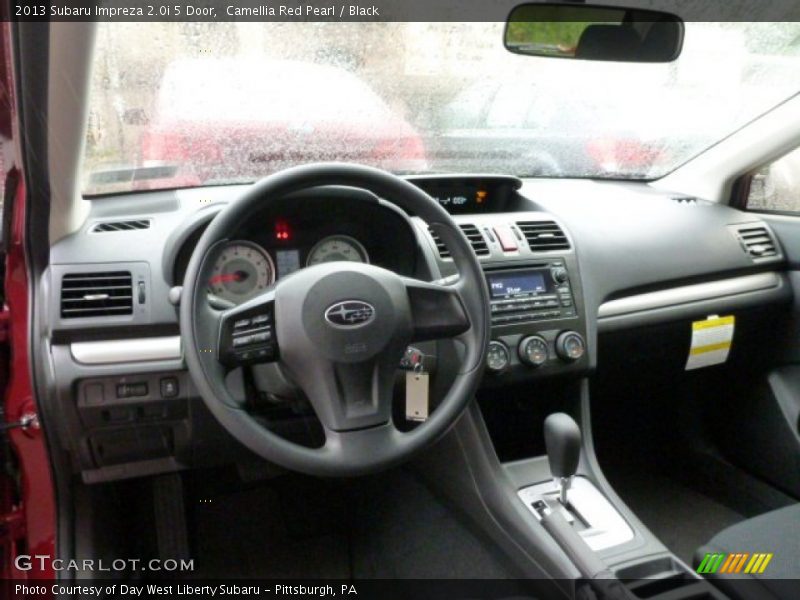 Camellia Red Pearl / Black 2013 Subaru Impreza 2.0i 5 Door