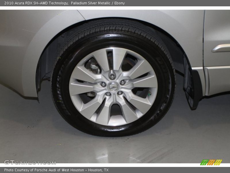 Palladium Silver Metallic / Ebony 2010 Acura RDX SH-AWD Technology
