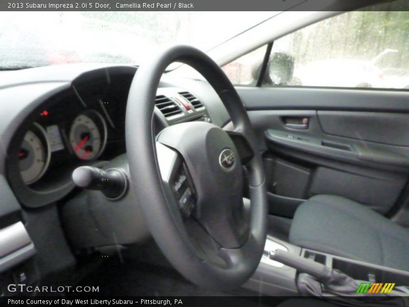 Camellia Red Pearl / Black 2013 Subaru Impreza 2.0i 5 Door