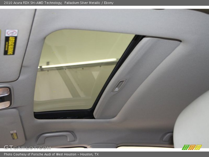 Palladium Silver Metallic / Ebony 2010 Acura RDX SH-AWD Technology