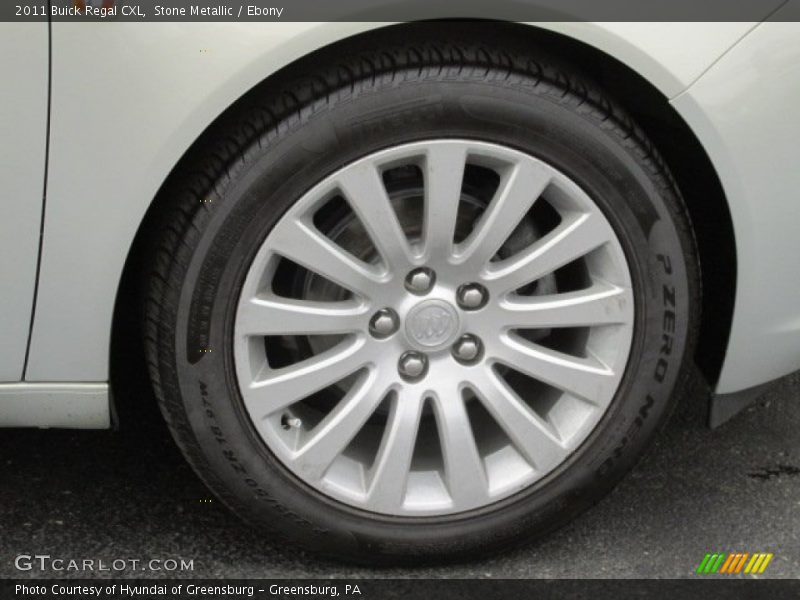 Stone Metallic / Ebony 2011 Buick Regal CXL