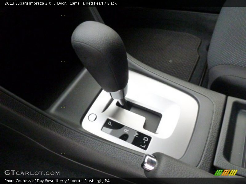 Camellia Red Pearl / Black 2013 Subaru Impreza 2.0i 5 Door