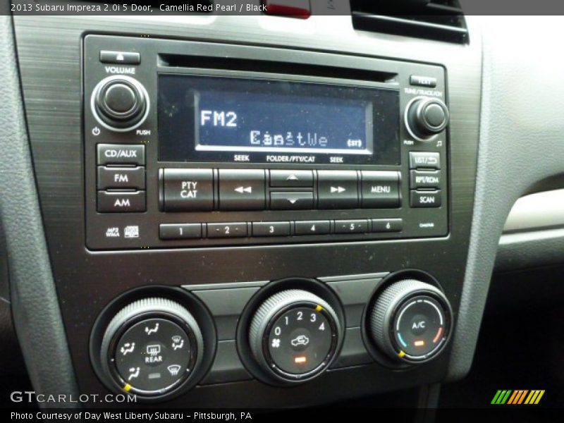Camellia Red Pearl / Black 2013 Subaru Impreza 2.0i 5 Door