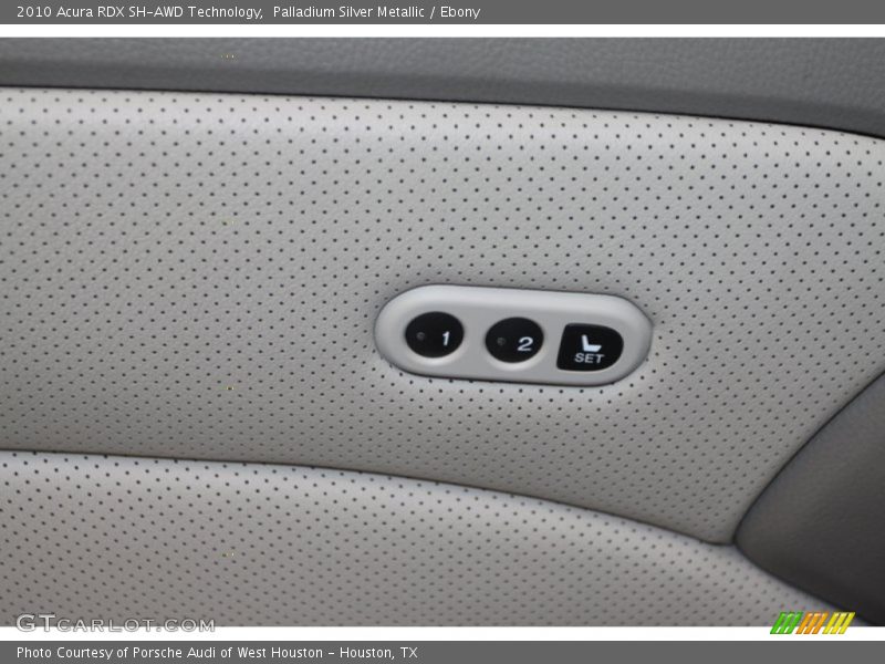 Palladium Silver Metallic / Ebony 2010 Acura RDX SH-AWD Technology