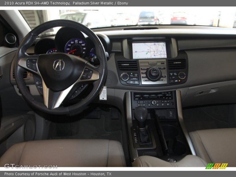 Palladium Silver Metallic / Ebony 2010 Acura RDX SH-AWD Technology