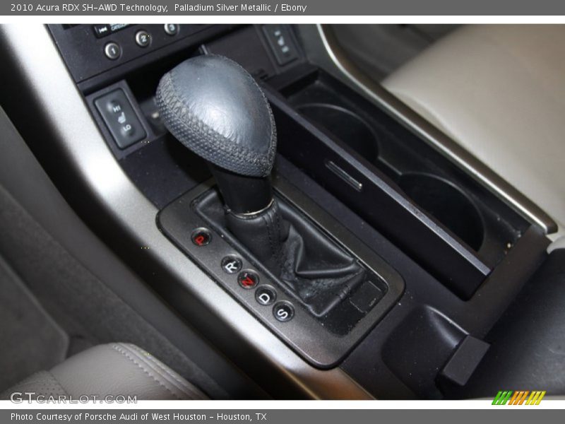Palladium Silver Metallic / Ebony 2010 Acura RDX SH-AWD Technology