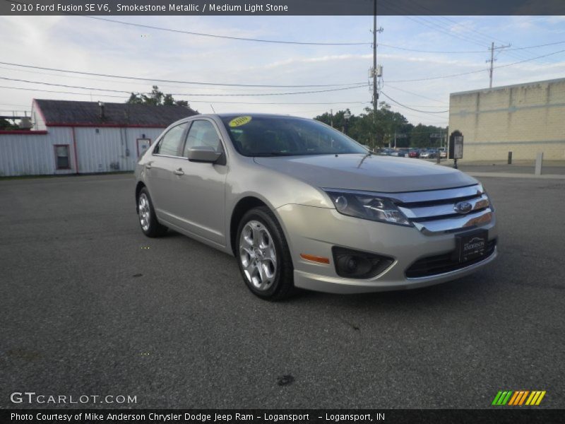 Smokestone Metallic / Medium Light Stone 2010 Ford Fusion SE V6