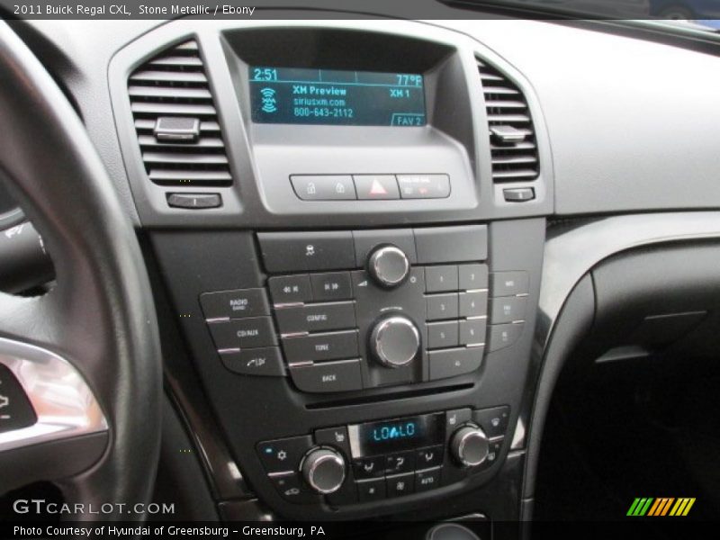 Stone Metallic / Ebony 2011 Buick Regal CXL