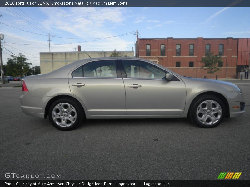 Smokestone Metallic / Medium Light Stone 2010 Ford Fusion SE V6