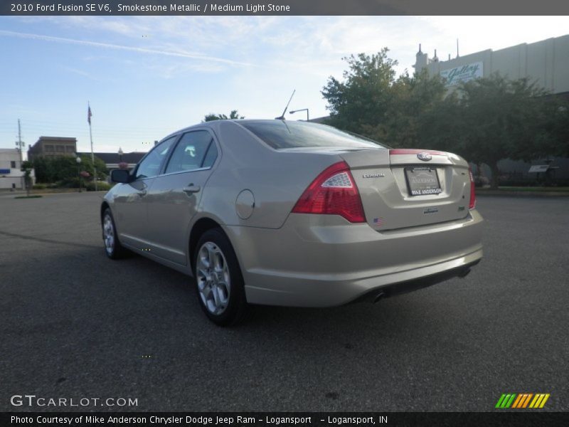 Smokestone Metallic / Medium Light Stone 2010 Ford Fusion SE V6