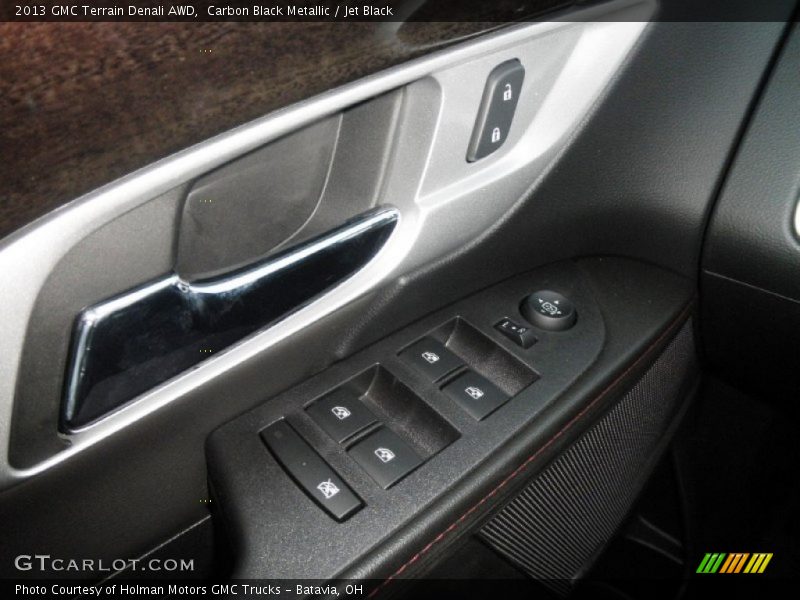 Carbon Black Metallic / Jet Black 2013 GMC Terrain Denali AWD