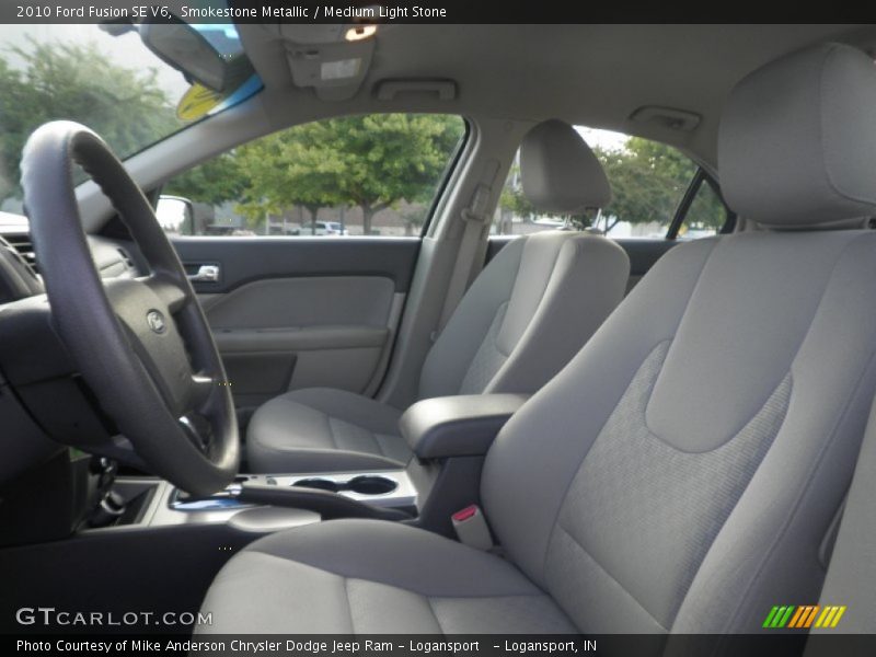 Smokestone Metallic / Medium Light Stone 2010 Ford Fusion SE V6