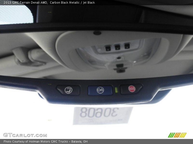 Carbon Black Metallic / Jet Black 2013 GMC Terrain Denali AWD