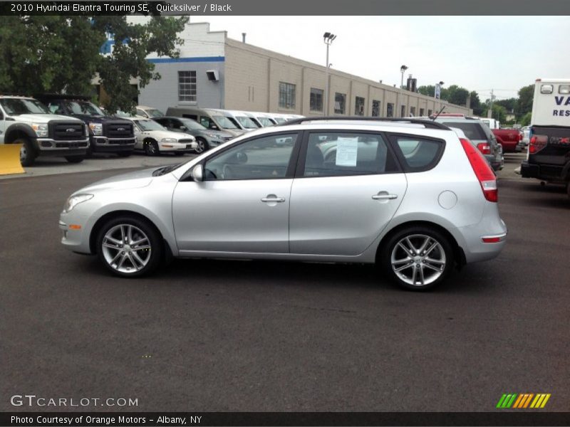 Quicksilver / Black 2010 Hyundai Elantra Touring SE