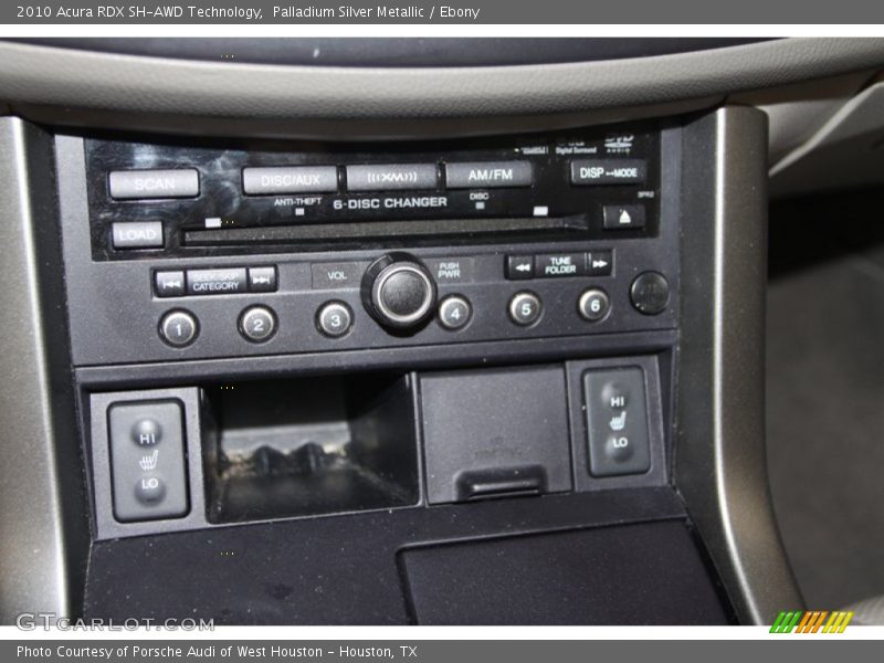 Palladium Silver Metallic / Ebony 2010 Acura RDX SH-AWD Technology