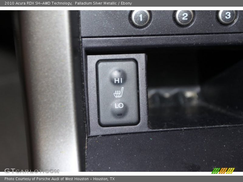 Palladium Silver Metallic / Ebony 2010 Acura RDX SH-AWD Technology