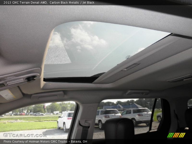Carbon Black Metallic / Jet Black 2013 GMC Terrain Denali AWD
