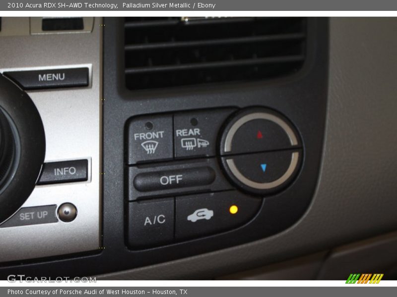 Palladium Silver Metallic / Ebony 2010 Acura RDX SH-AWD Technology