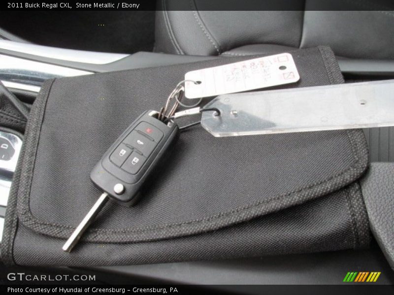 Stone Metallic / Ebony 2011 Buick Regal CXL