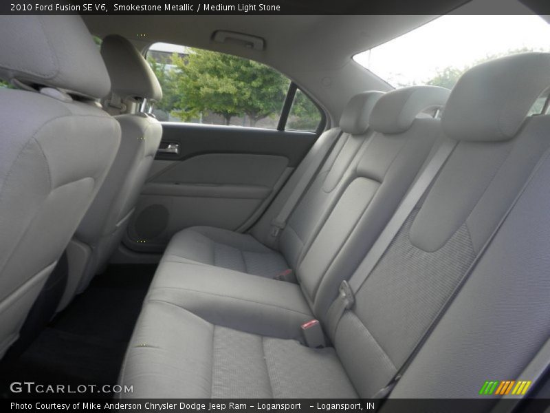 Smokestone Metallic / Medium Light Stone 2010 Ford Fusion SE V6