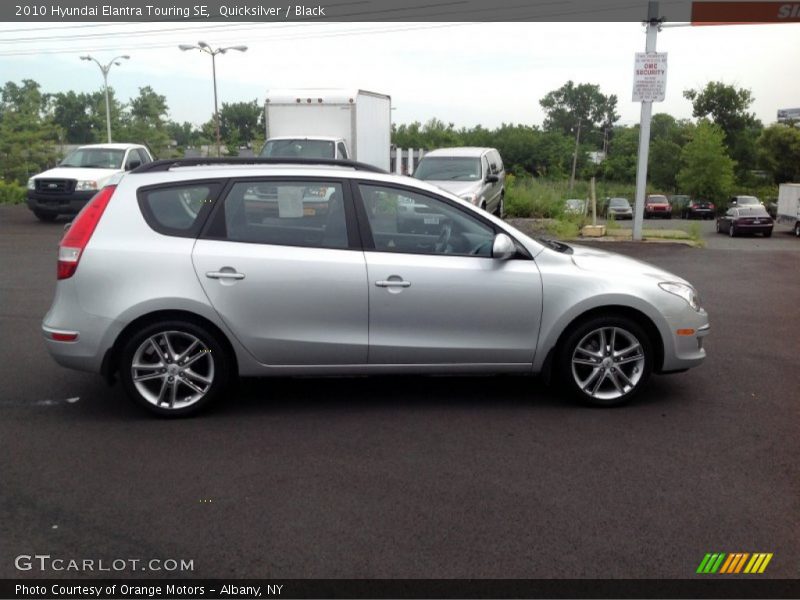 Quicksilver / Black 2010 Hyundai Elantra Touring SE
