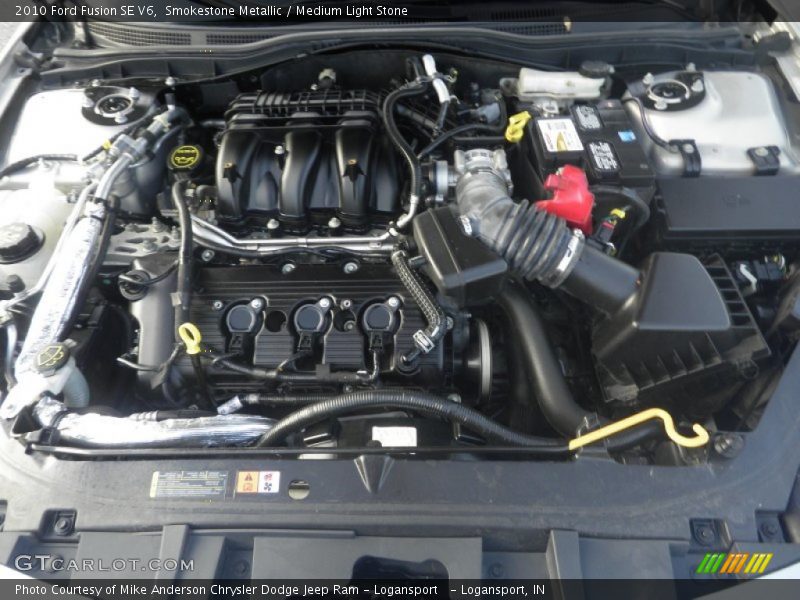 Smokestone Metallic / Medium Light Stone 2010 Ford Fusion SE V6