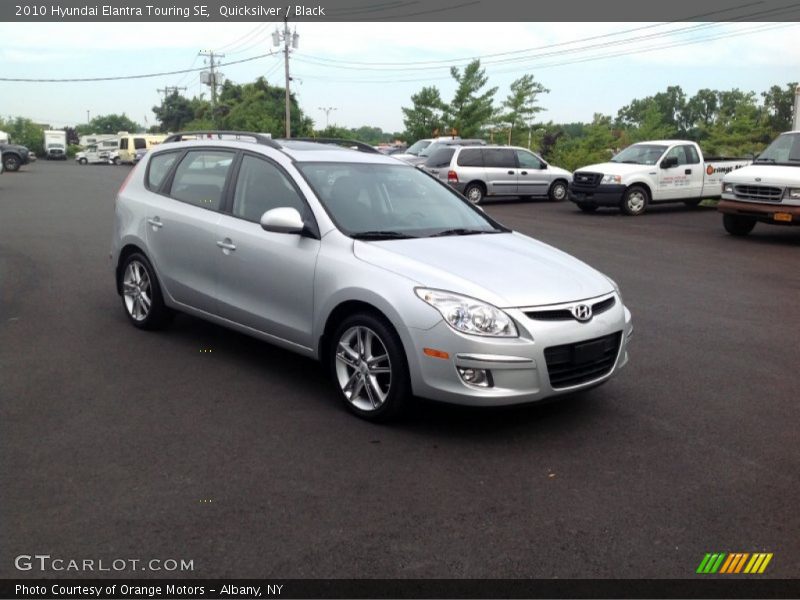 Quicksilver / Black 2010 Hyundai Elantra Touring SE