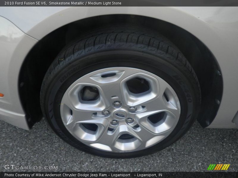 Smokestone Metallic / Medium Light Stone 2010 Ford Fusion SE V6
