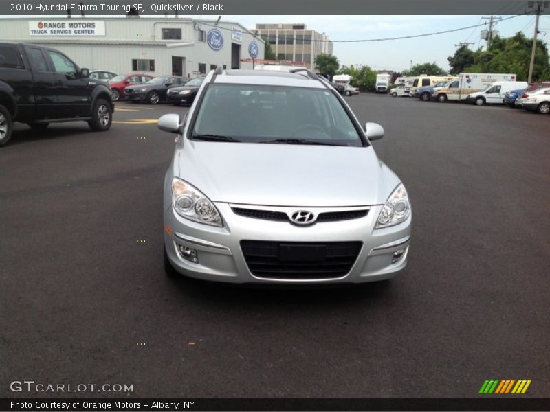 Quicksilver / Black 2010 Hyundai Elantra Touring SE