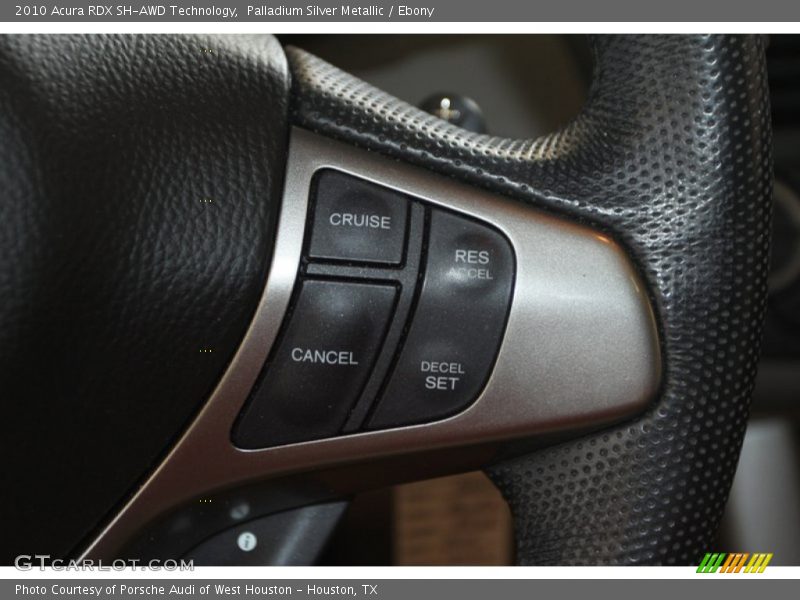 Palladium Silver Metallic / Ebony 2010 Acura RDX SH-AWD Technology