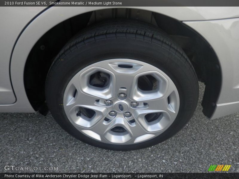 Smokestone Metallic / Medium Light Stone 2010 Ford Fusion SE V6