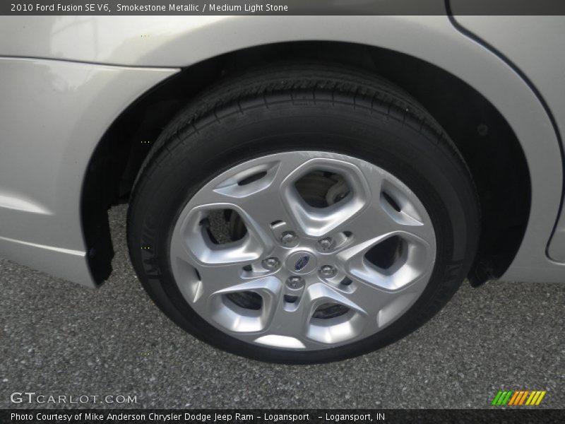 Smokestone Metallic / Medium Light Stone 2010 Ford Fusion SE V6