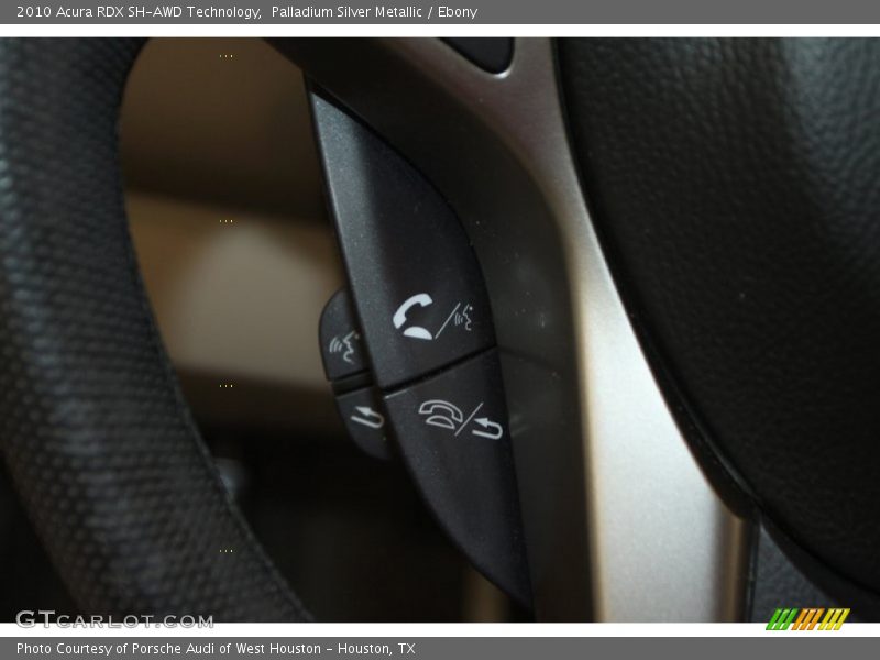 Palladium Silver Metallic / Ebony 2010 Acura RDX SH-AWD Technology
