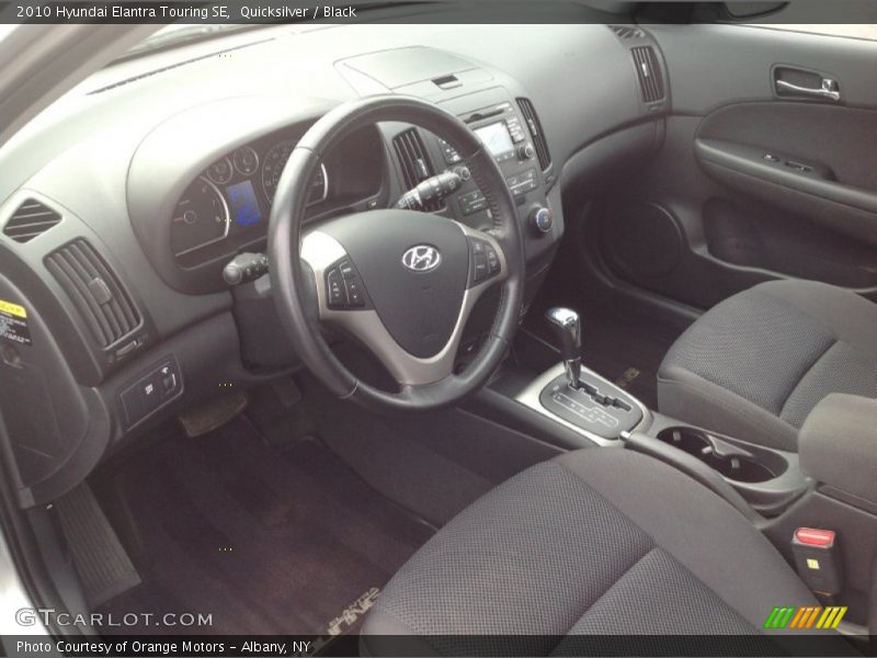 Quicksilver / Black 2010 Hyundai Elantra Touring SE