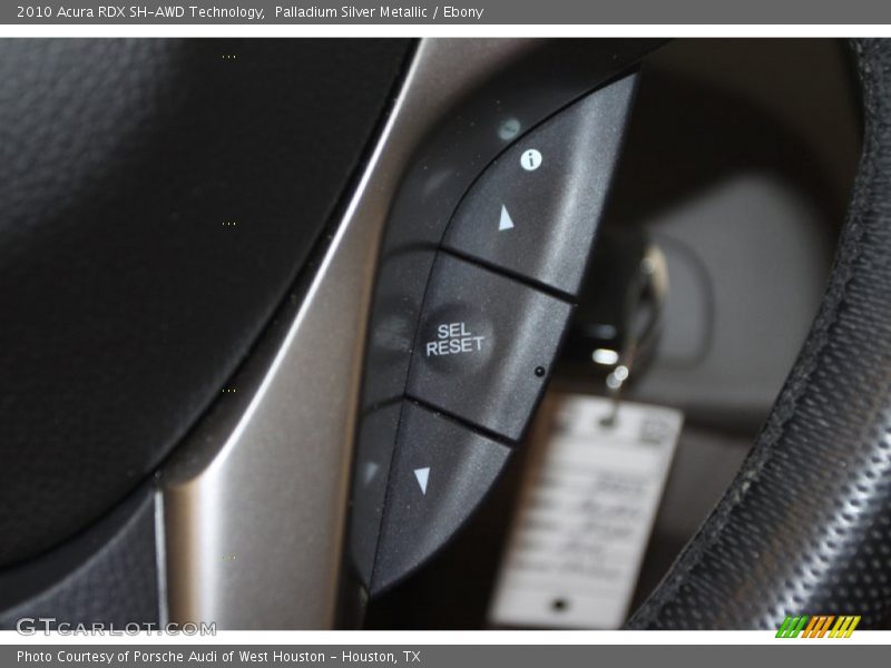 Palladium Silver Metallic / Ebony 2010 Acura RDX SH-AWD Technology