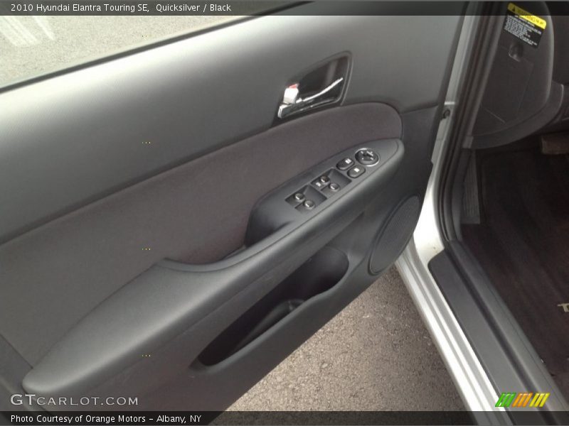 Quicksilver / Black 2010 Hyundai Elantra Touring SE