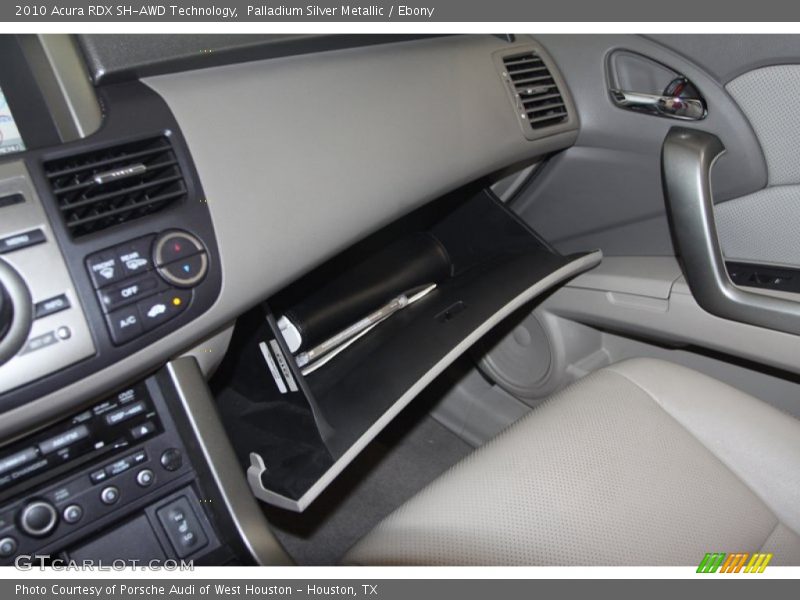 Palladium Silver Metallic / Ebony 2010 Acura RDX SH-AWD Technology
