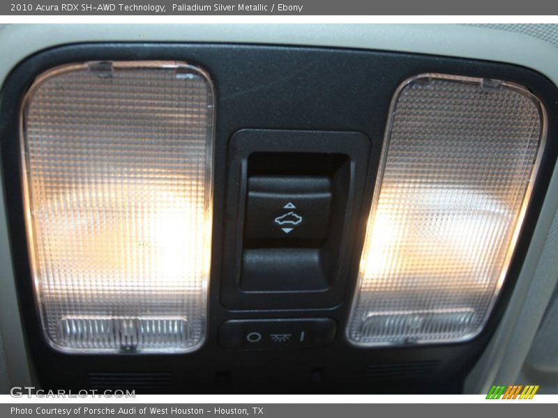 Palladium Silver Metallic / Ebony 2010 Acura RDX SH-AWD Technology