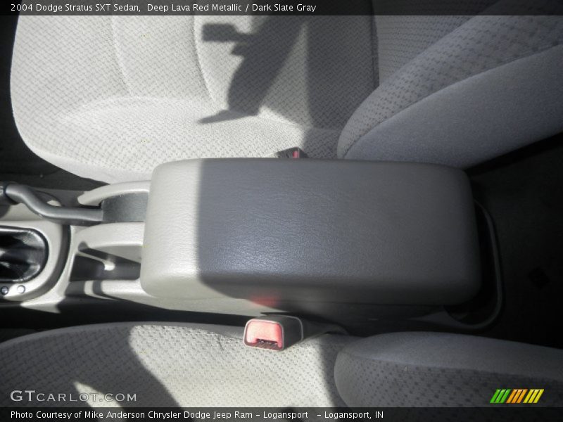 Deep Lava Red Metallic / Dark Slate Gray 2004 Dodge Stratus SXT Sedan