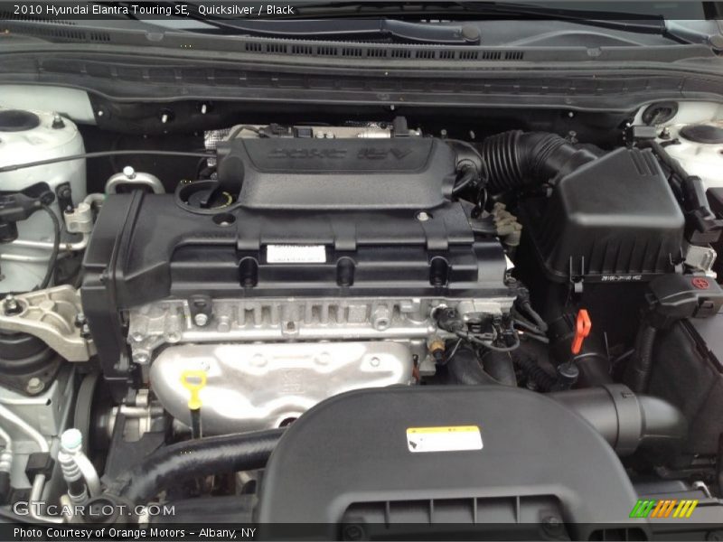 Quicksilver / Black 2010 Hyundai Elantra Touring SE