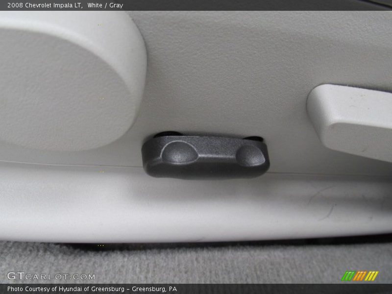 White / Gray 2008 Chevrolet Impala LT