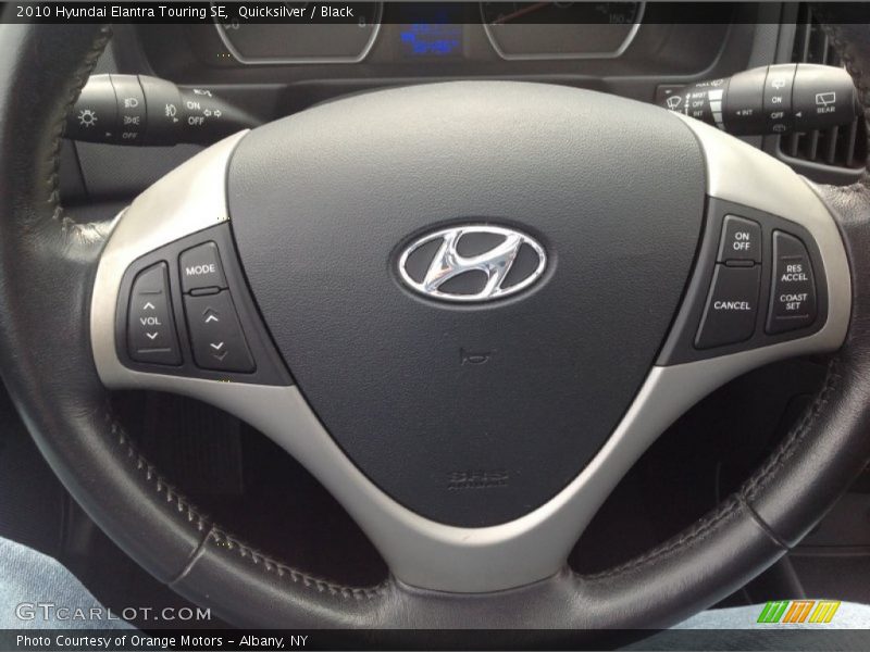 Quicksilver / Black 2010 Hyundai Elantra Touring SE
