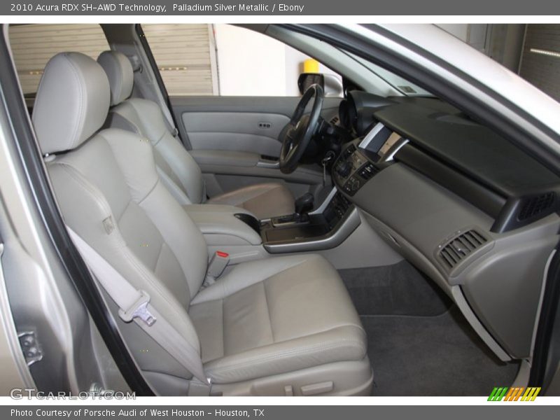 Palladium Silver Metallic / Ebony 2010 Acura RDX SH-AWD Technology