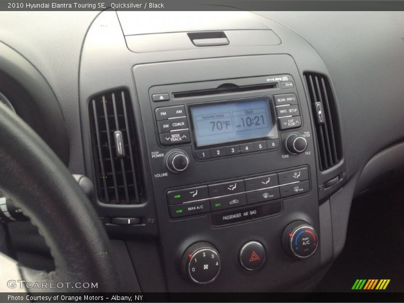 Quicksilver / Black 2010 Hyundai Elantra Touring SE
