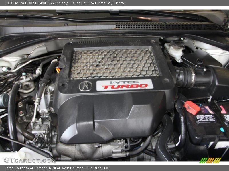 Palladium Silver Metallic / Ebony 2010 Acura RDX SH-AWD Technology