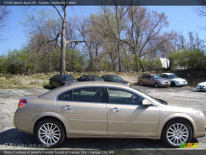 Golden Cashmere / Black 2008 Saturn Aura XR
