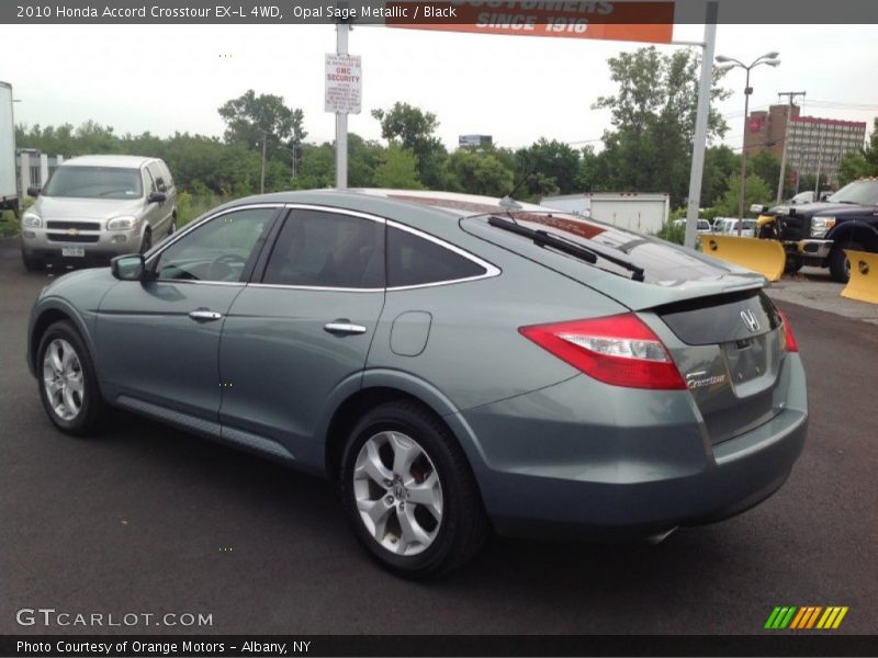 Opal Sage Metallic / Black 2010 Honda Accord Crosstour EX-L 4WD