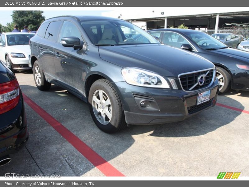 Savile Grey Metallic / Sandstone/Espresso 2010 Volvo XC60 3.2