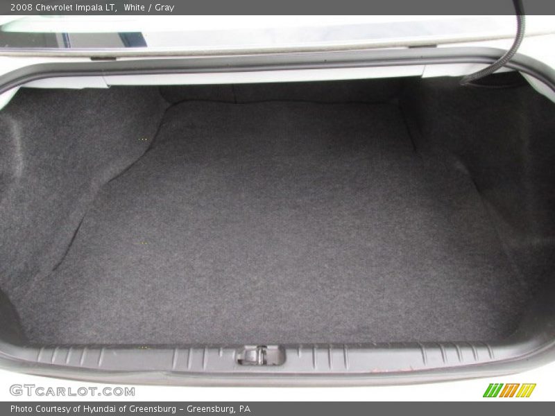 White / Gray 2008 Chevrolet Impala LT